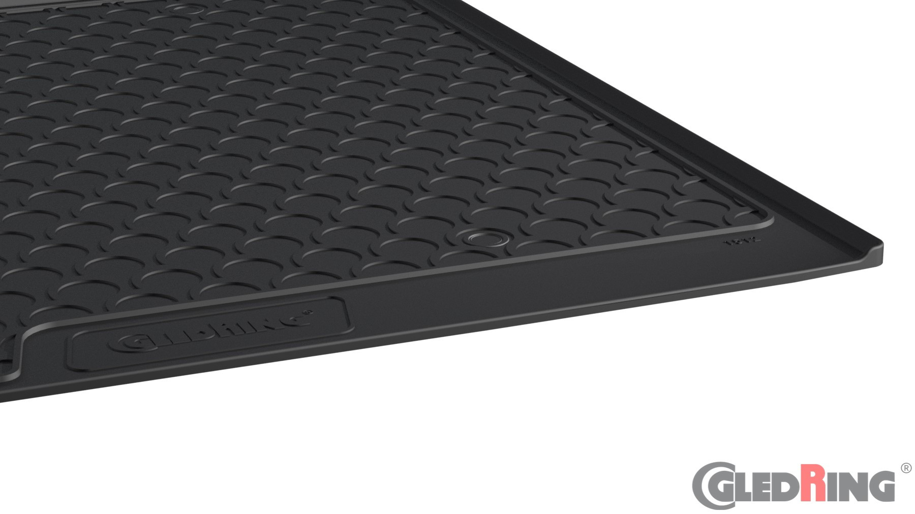 Original Gledring Premium Gummi Kofferraummatte - SKODA Oktavia Kombi (Variabler Boden oben) 2013-> modif.2017-2020